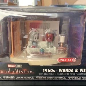Marvel 1960s WANDA & VISION MINI MOMENTS FUNKO Target Wandavision Exclus…